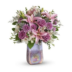 Teleflora's Stunning Swirls Bouquet from Krupp Florist, your local Belleville flower shop